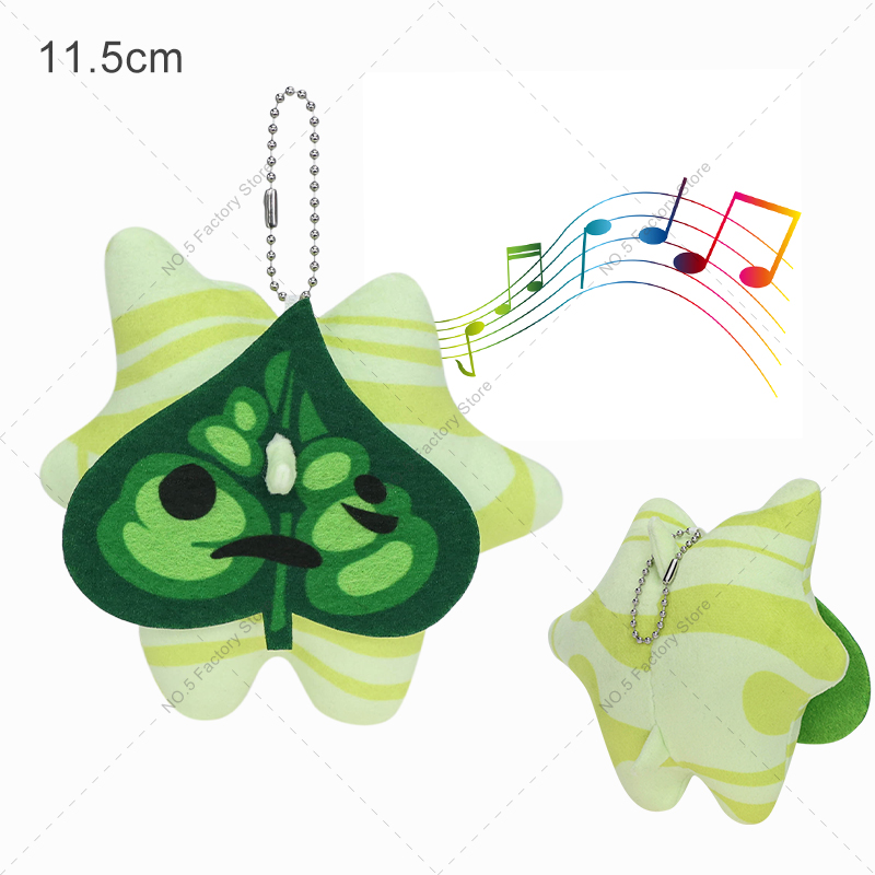 The Legend of Zelda Korok Keychain Plush Toy Changeable Sounding Forest Alternative Leaf Elf Seed Man 1 - Korok Plush